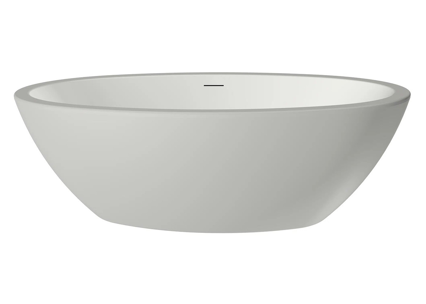 Xenz Britt XS vrijstaand bad 170x85 cm mat wit