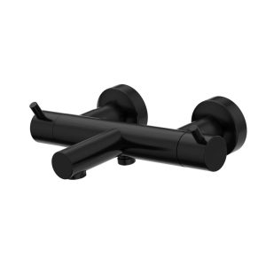 Xenz Duero bad thermostaatkraan ebony mat zwart (1)