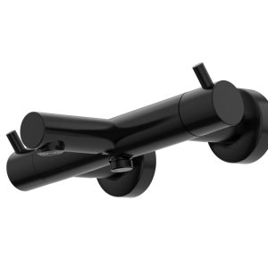 Xenz Duero bad thermostaatkraan ebony mat zwart (2)