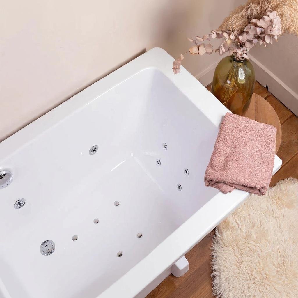 Bestbad Luso bubbelbad 170×75 cm met RB2 whirlpool elektrisch wit Bestbad Luso bubbelbad 170×75 cm met RB2 whirlpool elektrisch wit