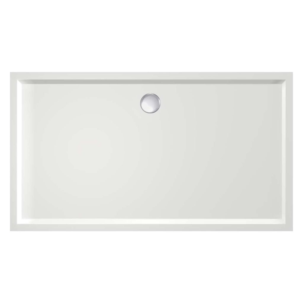 Xenz Mariana 160x90 douchebak wit - 6895 01