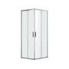 Douchecabine Wiesbaden met Draaideur en Zijwand 100x100 cm 8/10mm Nano