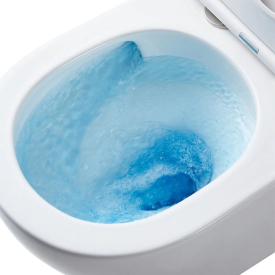 Delivo Tornado hangtoilet met softclose zitting glans wit