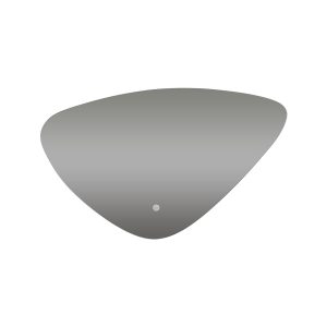Sanico Orga organische spiegel 80×80 verlichting en verwarming
