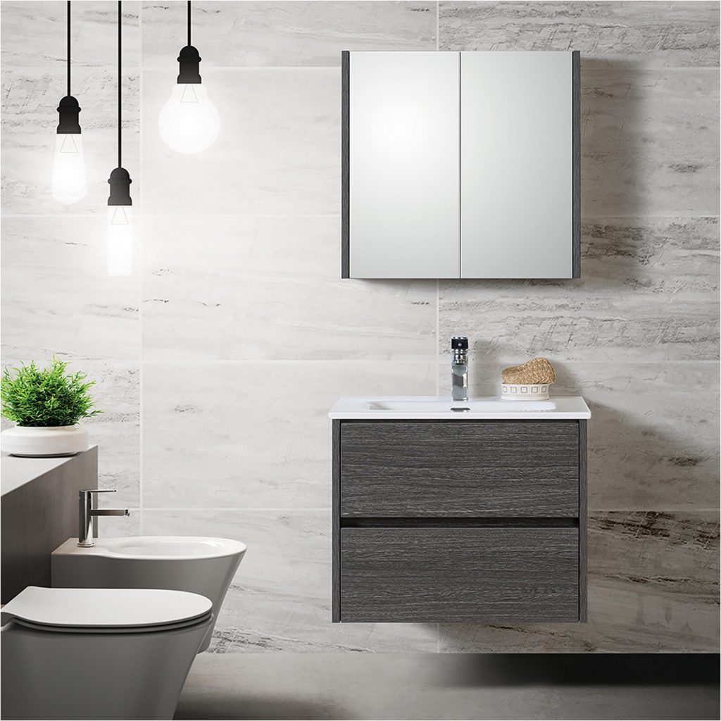 Sanico Brighton wastafelmeubel 60 cm grijs - MD 915G 1 scaled 1