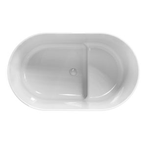Xenz Sit vrijstaand zitbad 135×80 cm wit (2)