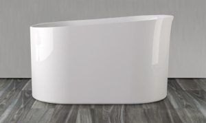 Xenz Sit vrijstaand zitbad 135×80 cm wit (3)