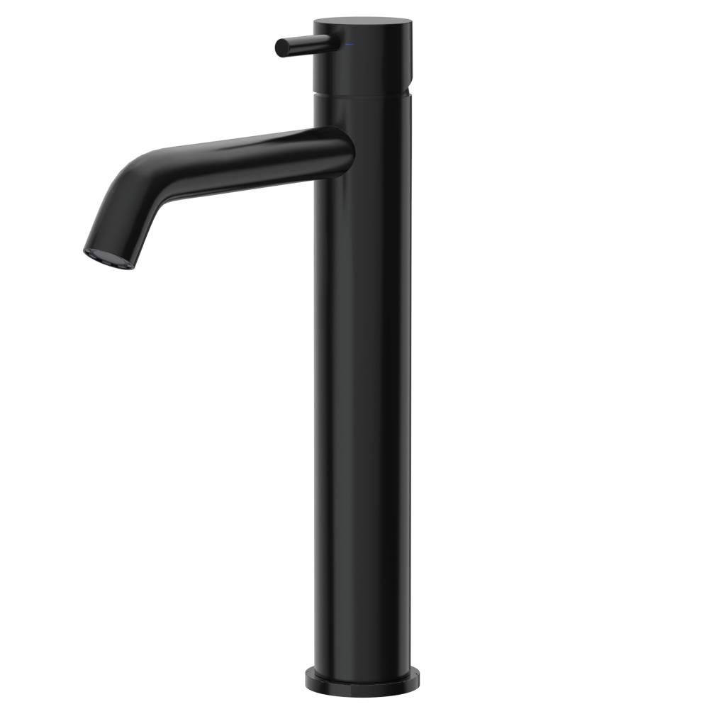 Xenz Duero wastafelkraan hoog ebony mat zwart