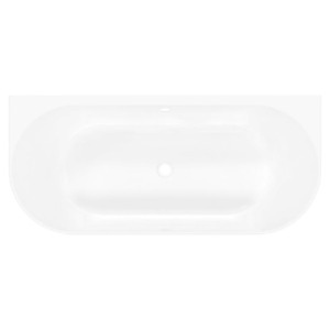 Welden Lina half vrijstaand bad 180×80 cm mat wit