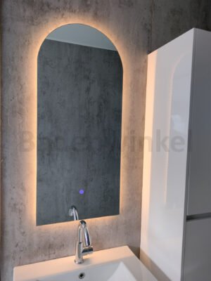Sanico Toledo spiegel 45×100 met verlichting en verwarming