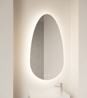 Gliss Design Triton badkamer spiegel 60x110 cm