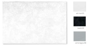 Xenz Forte 70x140 douchevloer incl afvoer en cover mat wit