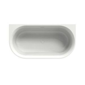 Xenz Zara 155×80 cm half vrijstaand bad mat wit