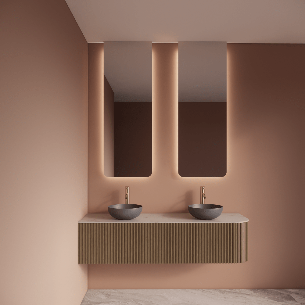 Gliss Design Lucis badkamer spiegel 40x120 cm