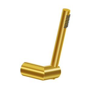 Xenz Duero badset handdouche goud geborsteld