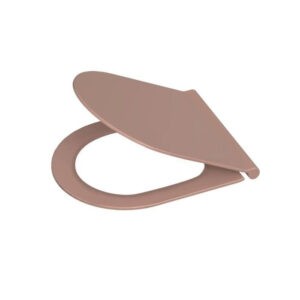 Xenz Gio wc bril zitting softclose rose mat - Xenz Gio toiletzitting mat rose