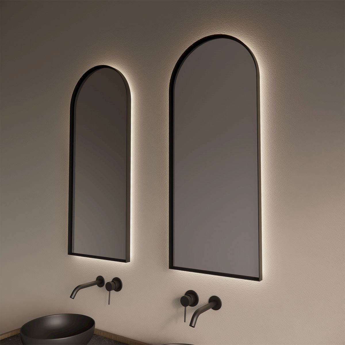 Gliss-Design-Delta-badkamer-spiegel-mat-mat-zwart-40×100-cm-1