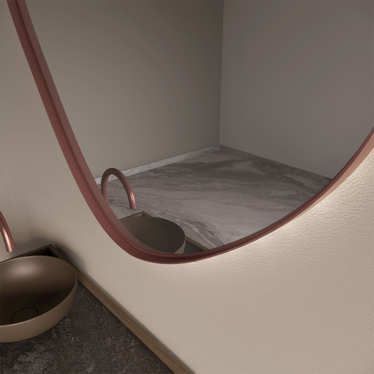 Gliss-Design-Fenix-badkamer-spiegel-koper-rose-140-cm-2