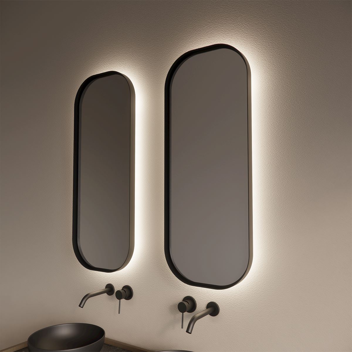Gliss-Design-Plato-badkamer-spiegel-mat-zwart-40×100-cm-1