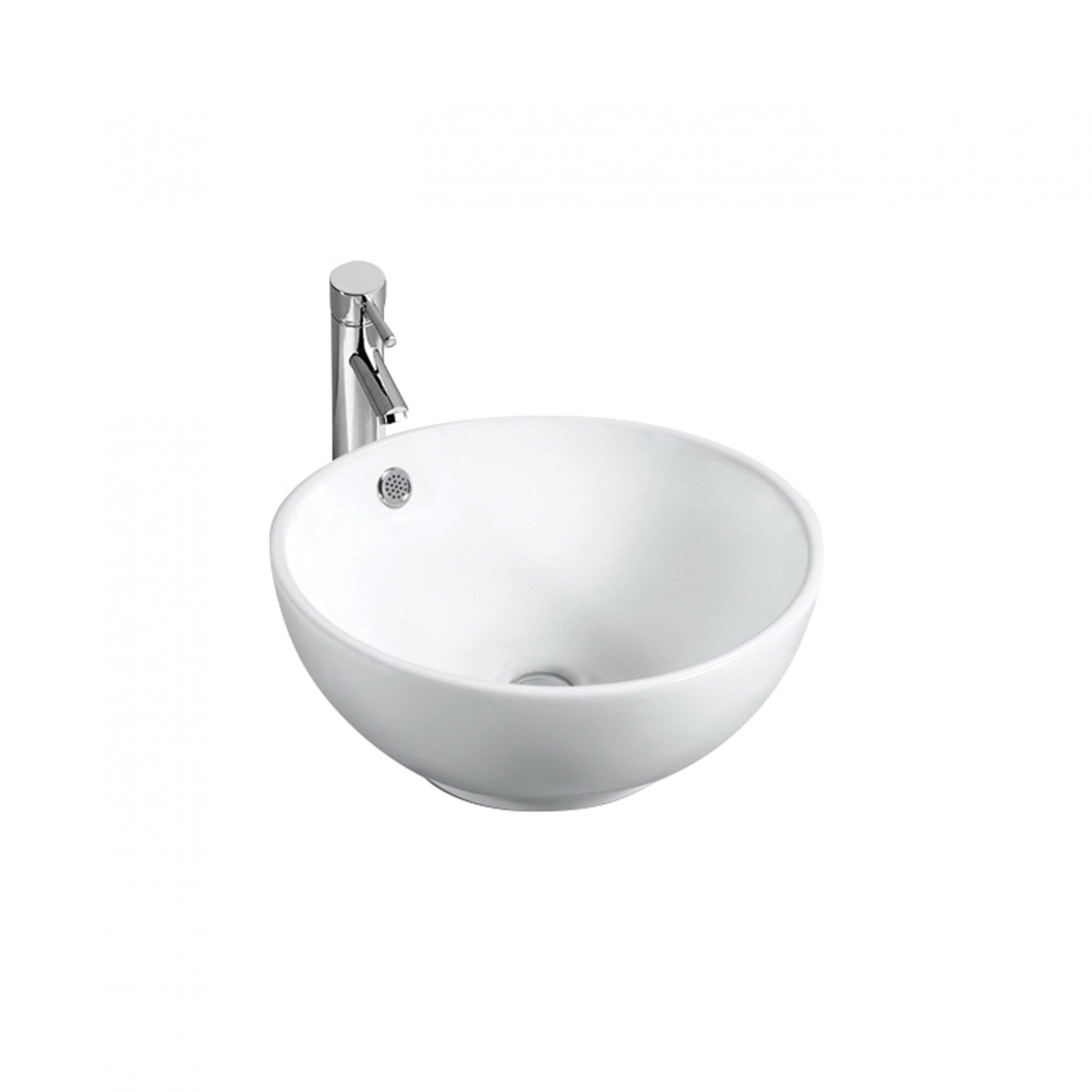 Sanico Massay waskom 43 cm mat wit