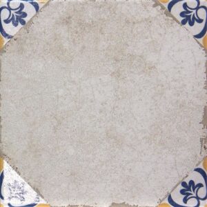 Wand- en vloertegel Lisboa Décor Zwart 22,5x22,5 - Wand en vloertegel Lisboa Décor Azul 22,5x22,5 (1)