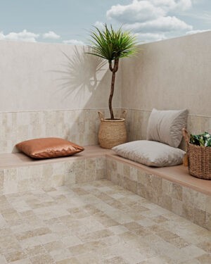 Voorbeeldtegel Amara Beige 5×15 2