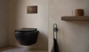 Bellano Forma drukplaat brons geschikt voor Geberit UP320 & UP720