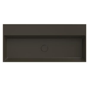 Xenz Dolce wastafel 100 cm zonder kraangaten coffee mat