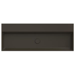 Xenz Dolce wastafel 120 cm zonder kraangaten coffee mat