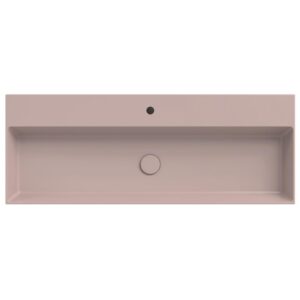 Xenz Dolce wastafel 120 1 kraangat rose mat