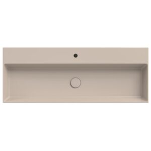Xenz Dolce wastafel 120 1 kraangat zand mat