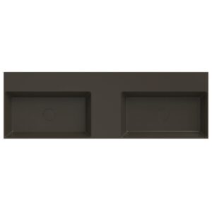 Xenz Dolce wastafel 140 cm zonder kraangaten coffee mat